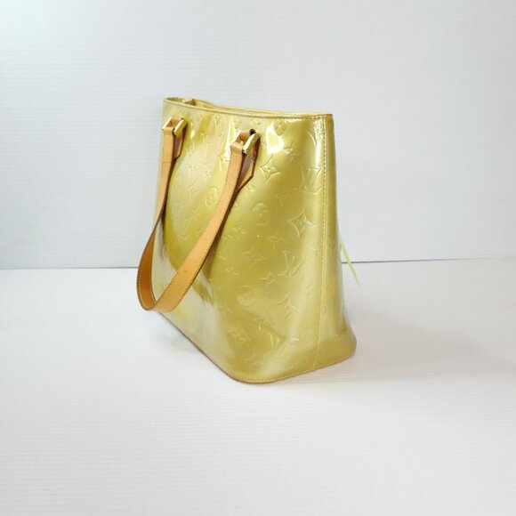 Louis Vuitton LV Handbag Houston Green Vernis - FCM120 - Picture 6 of 13